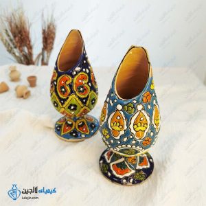 قلمدان پایه دار میناکاری