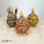 قندان 3 پایه میناکاری
