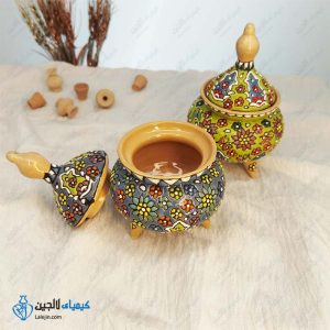 قندان 3 پایه میناکاری